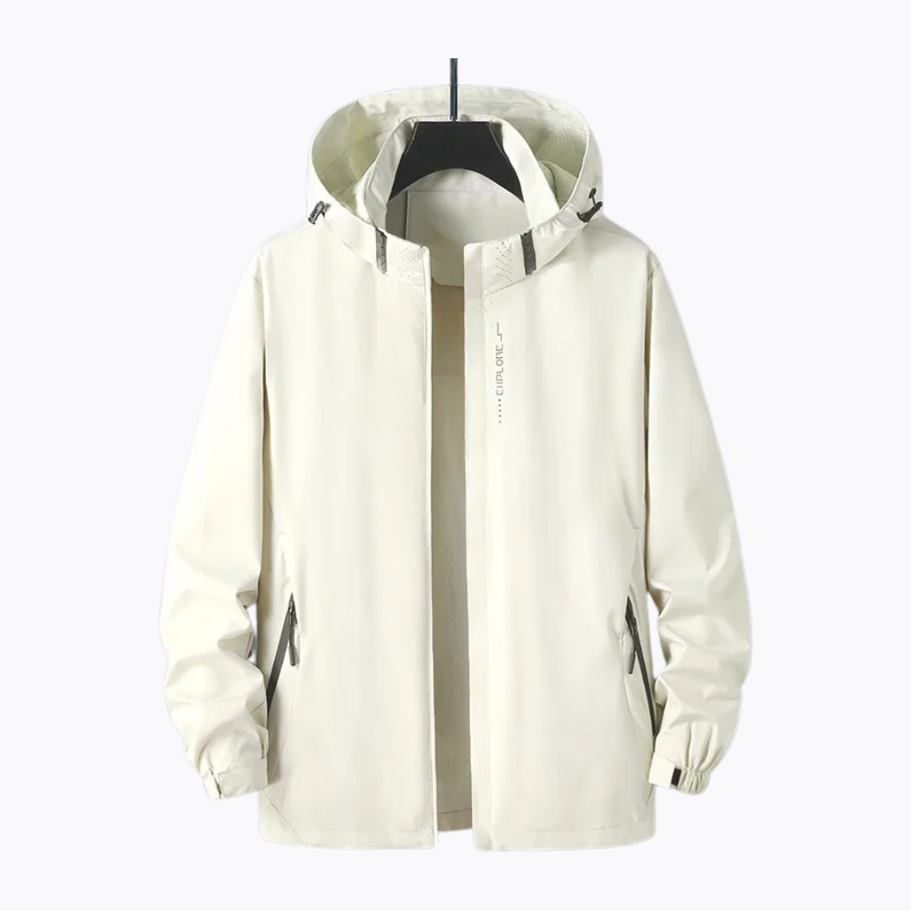 Adrian | Men's Lightweight Waterproof Hooded Jacket