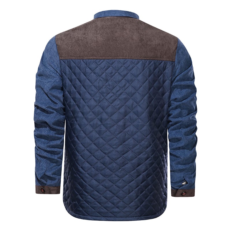 Rafael | Stylish Quilted Jacket for Men with Front Zip