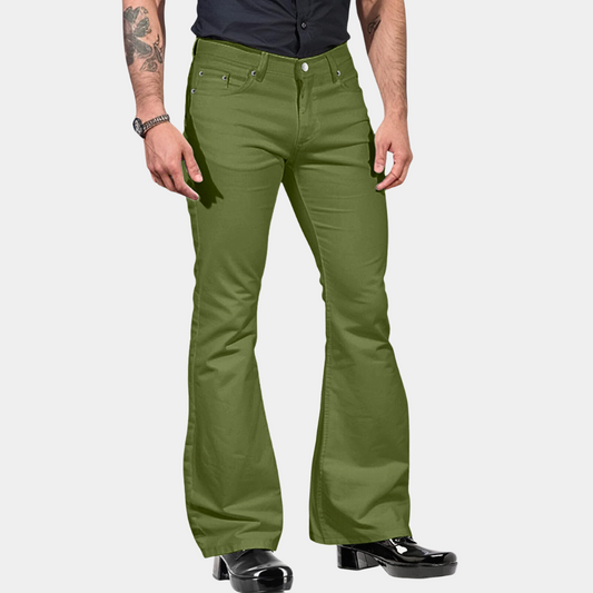 Linn | Men's Retro Flare Pants with Timeless Appeal