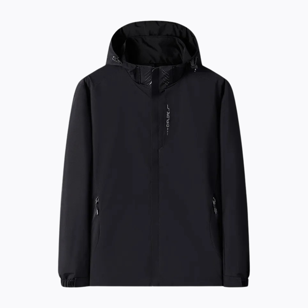 Adrian | Men's Lightweight Waterproof Hooded Jacket