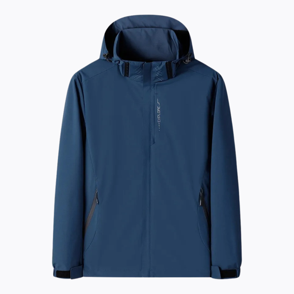 Adrian | Men's Lightweight Waterproof Hooded Jacket