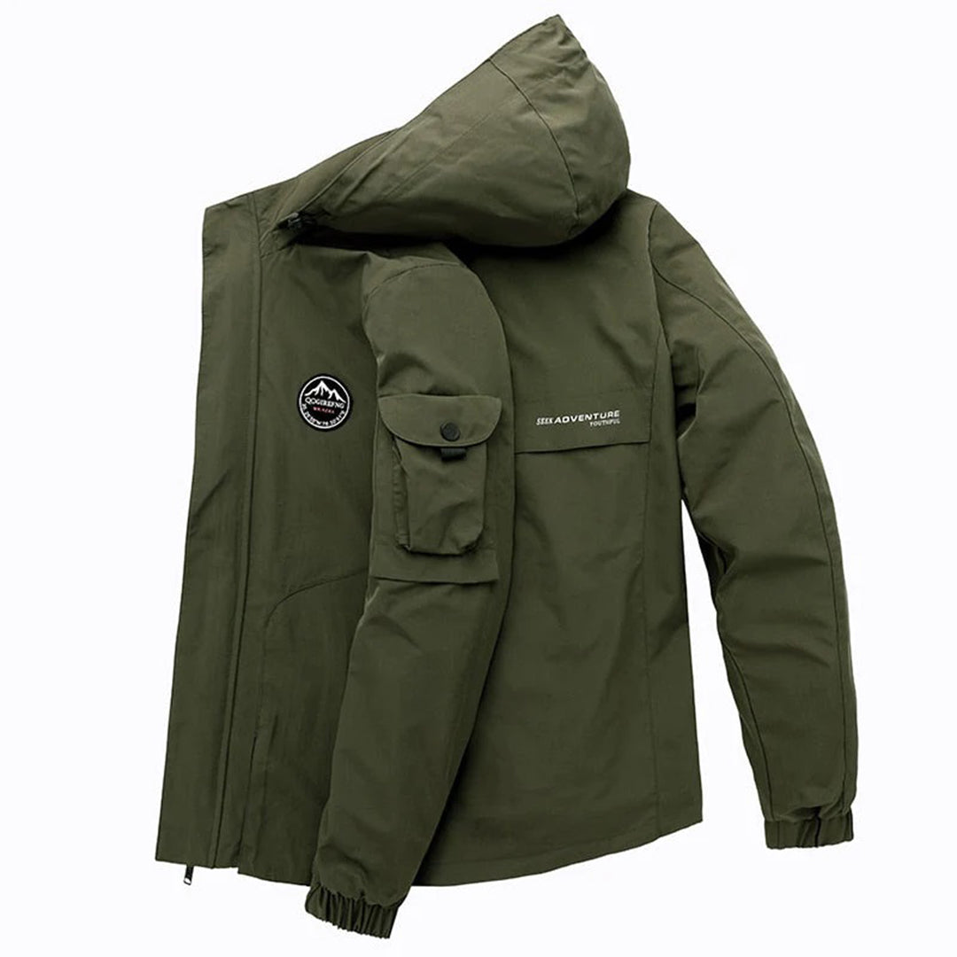 Walker | Hooded Bomber Jacket with Stylish Warmth for Men