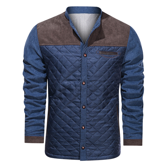 Rafael | Stylish Quilted Jacket for Men with Front Zip