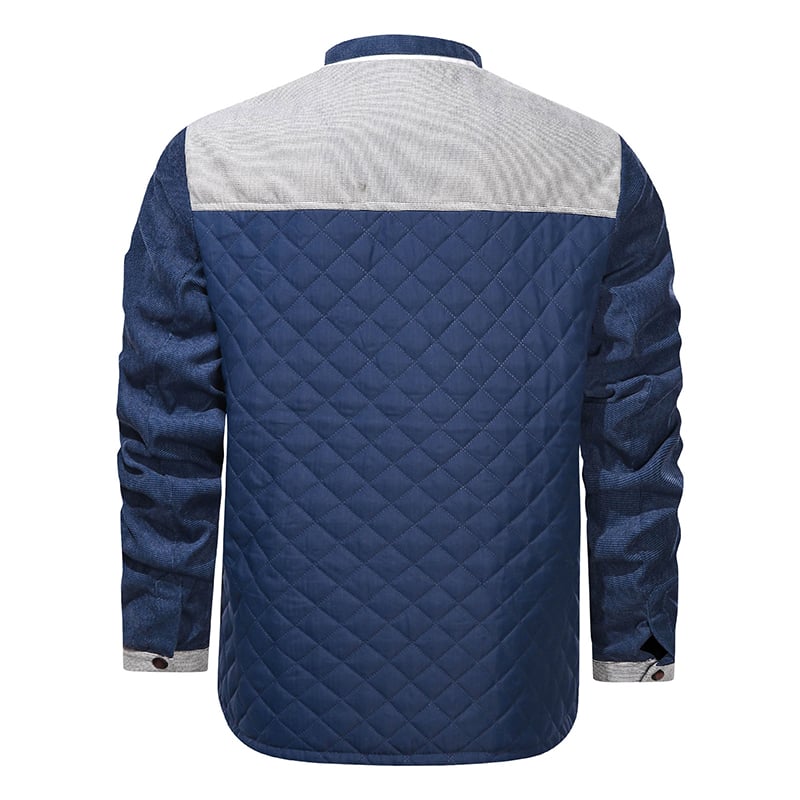 Rafael | Stylish Quilted Jacket for Men with Front Zip